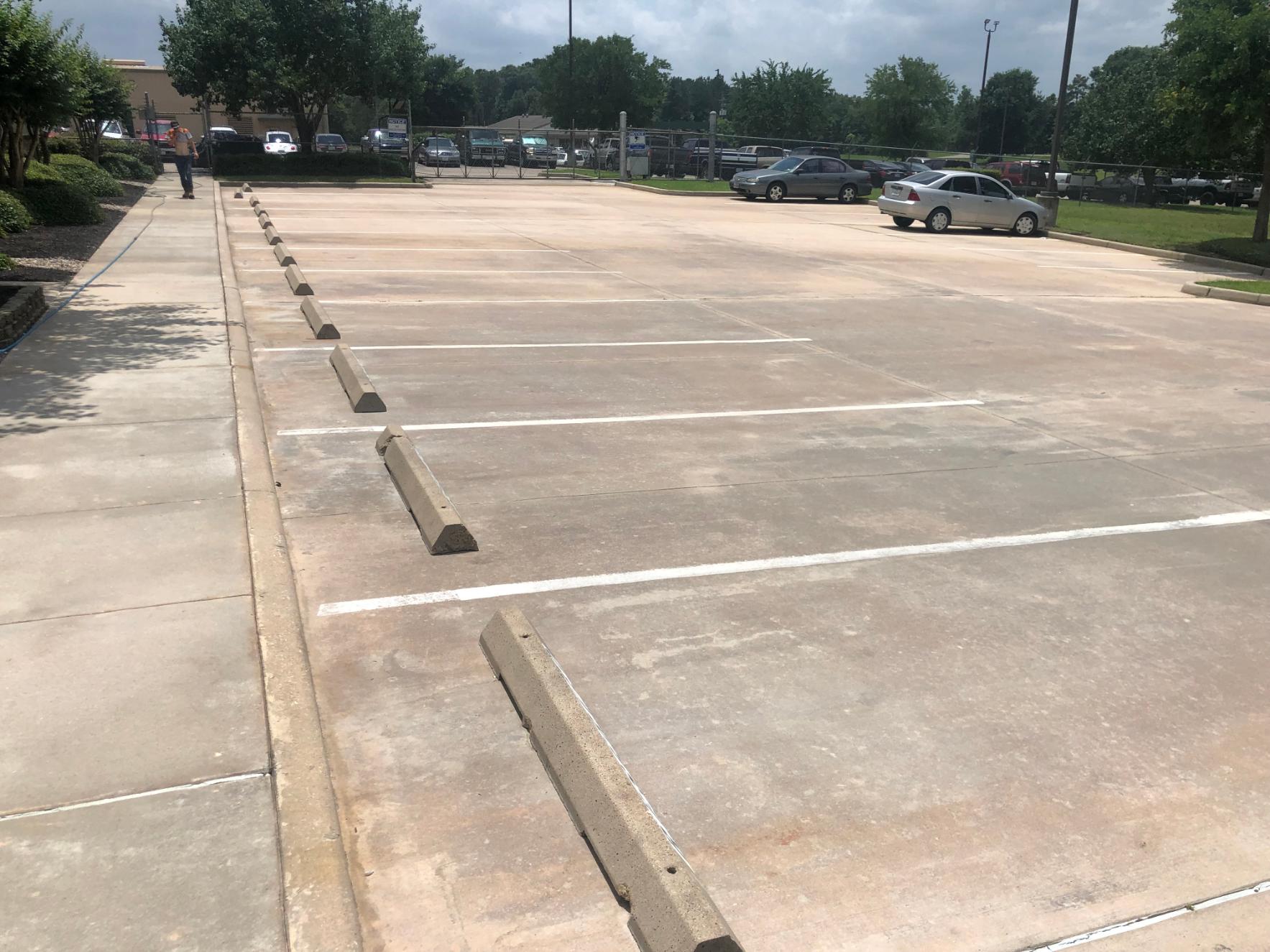 Parking Lot - Before and After