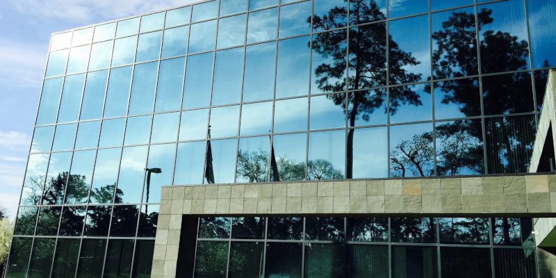 Commercial Window Pressure Washing in Conroe, Texas