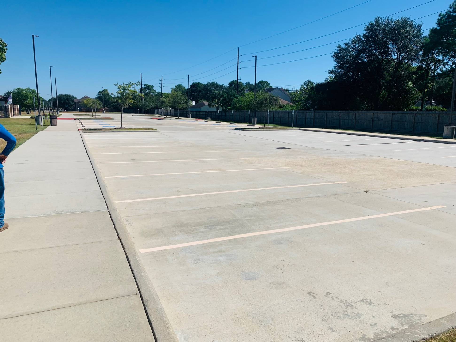 YMCA Baseball field parking lot