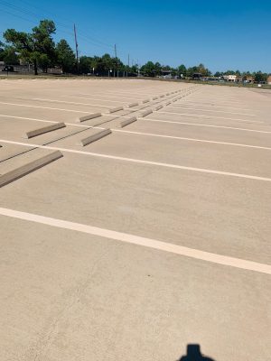 Parking Lot Pressure Washing in Conroe, Texas